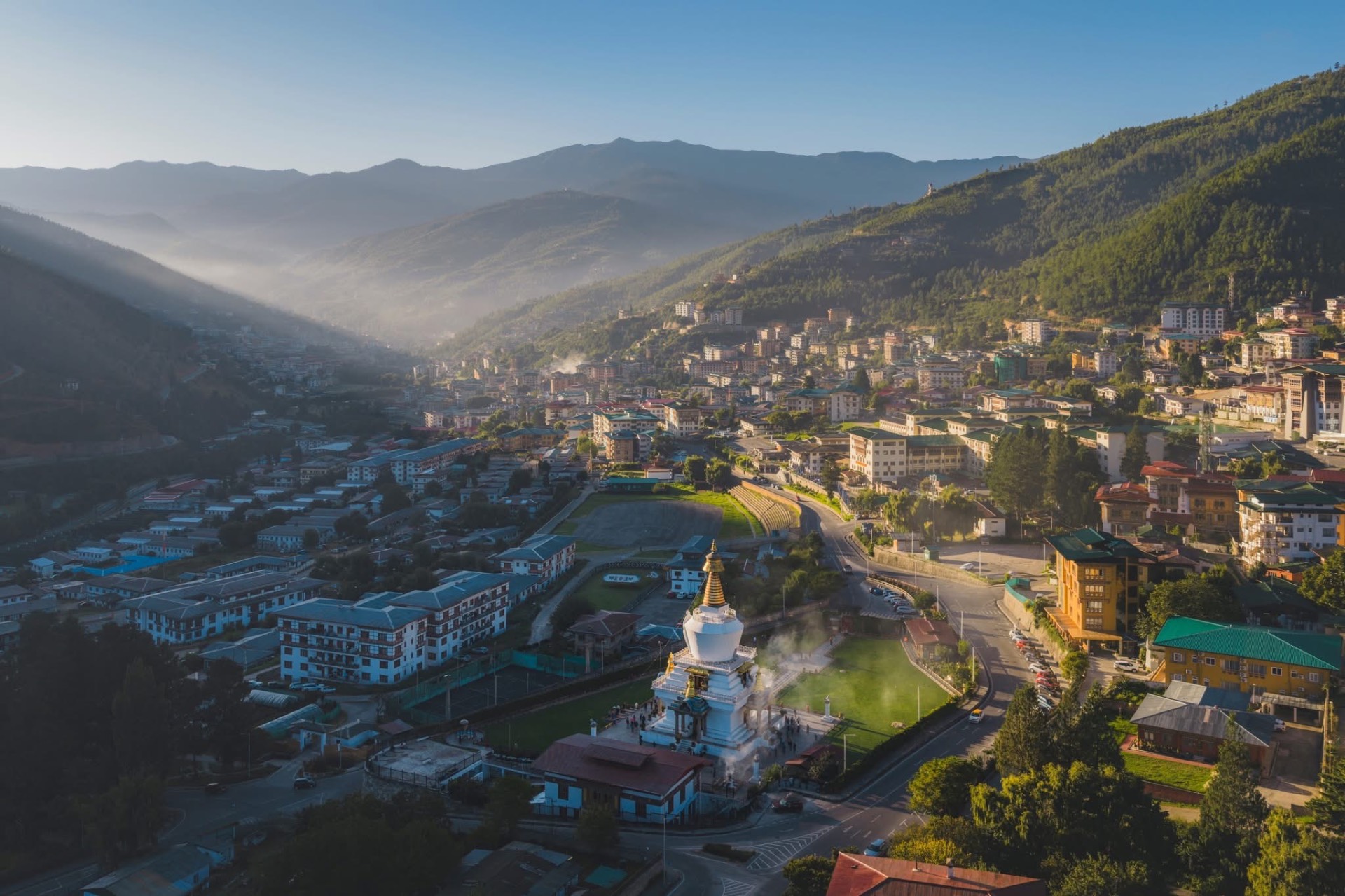 The National Memorial Chorten in Thimphu